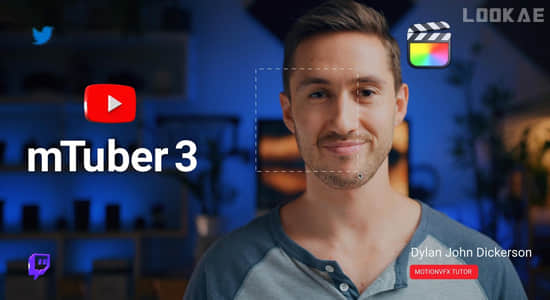 FCPX插件-73个视频网络社交媒体宣传图文包装动画 mTuber 3+使用教程-精品资源站