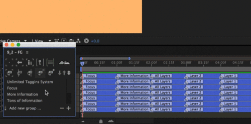 Win/Mac：AE脚本：MG动画图层管理控制工具Mt. Mograph - Focus v1+使用教程