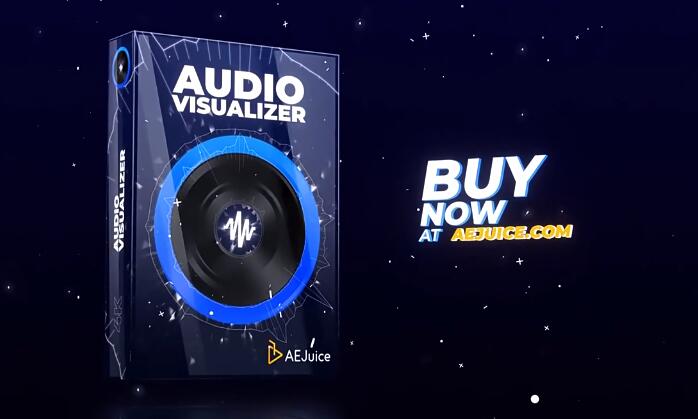 AE/PR模板 音频可视化创意图形动画 Audio Visualizer