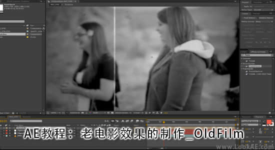 AE教程：老电影效果的制作_Aetutsplus-OldFilmTutorial-精品资源站