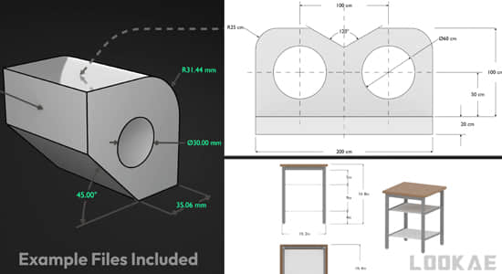 模型长度角度面积测量参数标注Blender插件 Measurable V1.2-精品资源站