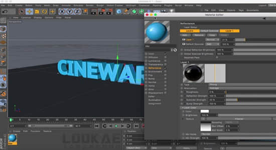 AE与C4D桥接教程 Cinema 4D : Cineware in After Effect-精品资源站