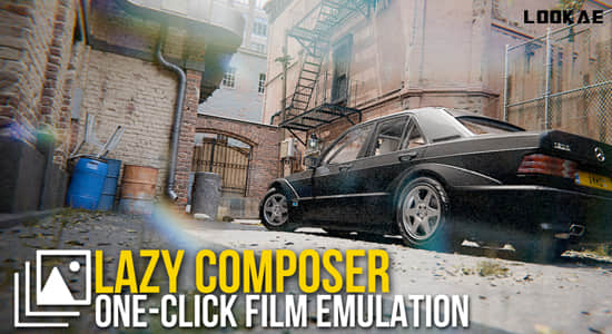 Blender插件-高级后期合成调节控制工具 Lazy Composer V1.0-精品资源站
