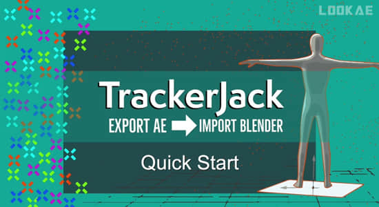 将AE摄像机跟踪数据导入Blender插件 TrackerJack V1.0.2-精品资源站