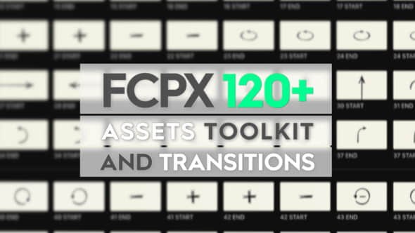 FCPX插件：24个视觉特效+100个转场动作预设 Assets Toolkit and Transitions-精品资源站