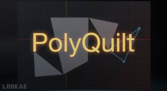 Blender插件-快捷建模工具 PolyQuilt V1.3.1-精品资源站