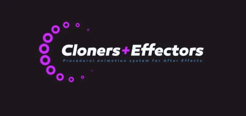 AE脚本 图层复制克隆动画特效 Cloners+Effectors v1.2.8(带使用教程)