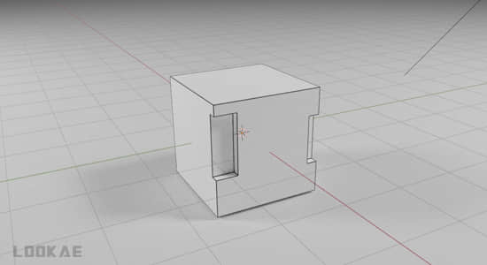 模型边框线条着色器资产Blender预设 Basic Edge Shader-精品资源站