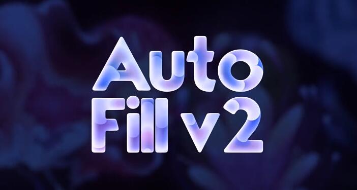 AutoFill v2.0.0自动填充路径生长动画AE插件 Win+使用教程