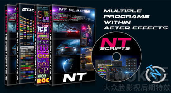AE脚本：多功能实用特效工具合集脚本 NT Scripts Win/Mac + 使用教程-精品资源站