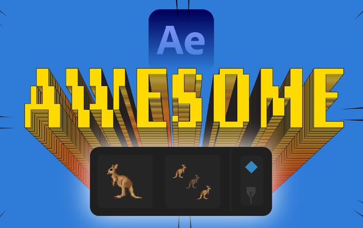 AE脚本 图层快速重复复制 Kangaroo v1.01 Win/Mac+使用教程