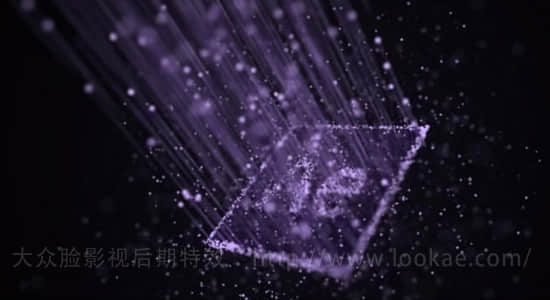 AE教程：使用 Trapcode Particular 插件制作粒子发散LOGO特效动画（含工程）-精品资源站