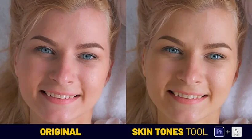 PR预设 123种人像皮肤修正调整美容工具 Skin Tones Tool-精品资源站