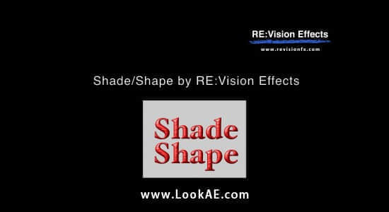 Ae/Pr 形状阴影效果插件 RevisionFX ShadeShape 4.2.3 Win/Mac-精品资源站