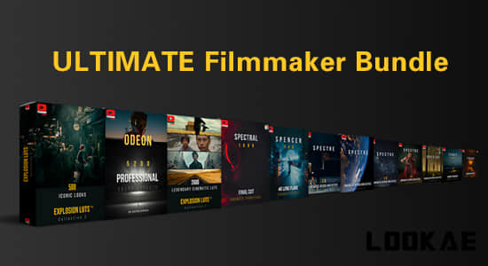 14套上万种音效音乐转场LUT调色视频素材终极包 ULTIMATE Filmmaker Bundle-精品资源站