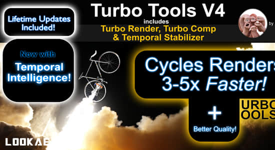 加快渲染速度Blender插件 Turbo Tools V4.1.5-精品资源站