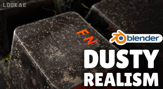 三维模型表面灰尘污渍资产Blender预设 Dustify-精品资源站