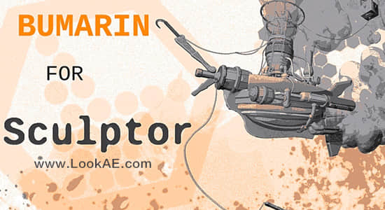 Blender插件-3D网格绘制雕刻建模插件 Blender Market – Bumarin For Sculptor V0.3-精品资源站