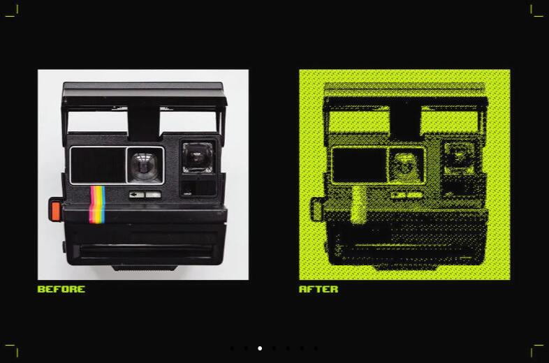 复古半色调8Bit 像素化位图信号抖动失真效果PSD模板 Pxl Bitmap 2 – Photoshop Effect