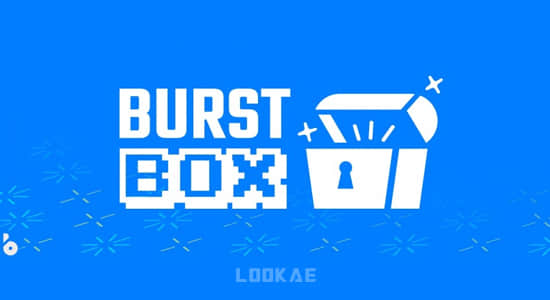 AE脚本-一键快速生成MG爆炸图形动画 BurstBox v1.1 + 使用教程-精品资源站