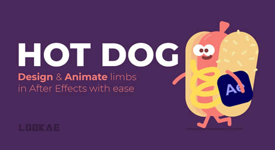 中文汉化AE插件-设计制作MG人物角色肢体动作工具 AESweets HotDog Win/Mac v1.0.0-精品资源站
