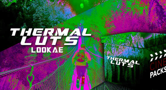 16个红外线热感应LUTS调色预设 Thermal LUTs-精品资源站