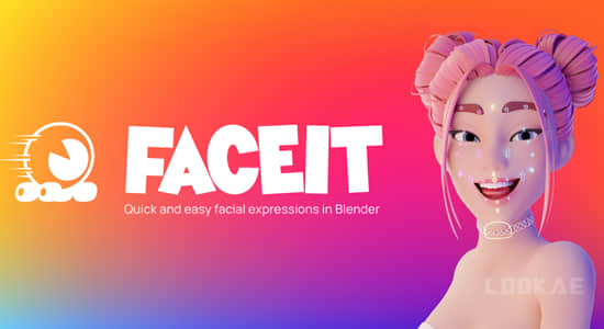 手机人像面部动作捕捉Blender插件 Faceit V2.3.47-精品资源站
