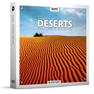 Deserts Weather Wildlife 超清晰荒漠鸟虫风声丰富场景环绕立体无损音效