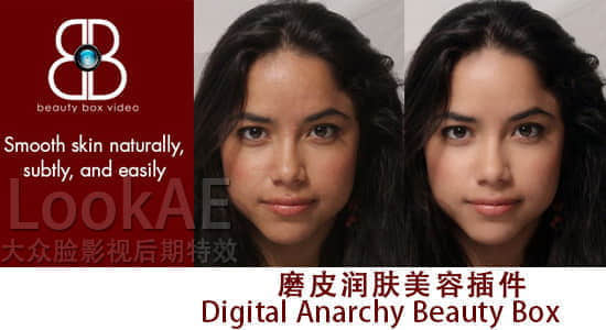 Ae/Pr插件：人像磨皮润肤美容插件 Digital Anarchy Beauty Box 4.0.12 Win/Mac-精品资源站