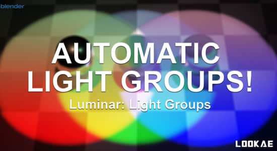 Blender插件-简化灯光组控制管理 Luminar Light Groups v1.0.3-精品资源站