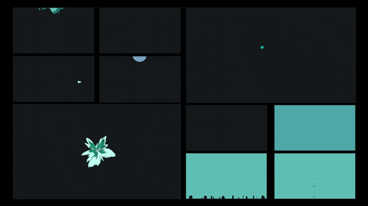 AE脚本-900个卡通能量电流冰雪火焰烟雾爆炸植物生长MG动画特效Magic Button+视频素材