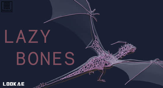 Blender插件-模型骨骼绑定生成器 Lazy Bones V1.0.0+使用教程-精品资源站