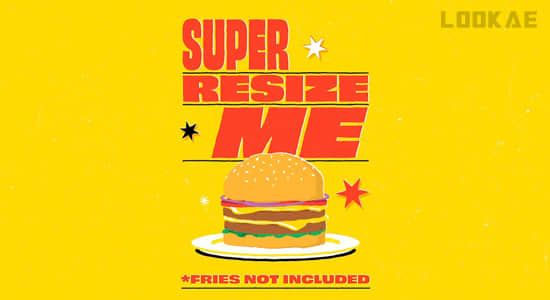 AE脚本-快速批量调整项目合成大小工具 Super Resize Me! v1.1+使用教程-精品资源站