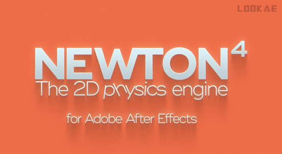 牛顿动力学AE插件 Newton V4.0.77 Win (MG动画制作好伴侣)-精品资源站