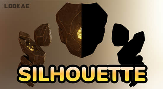 模型多角度剪影生成Blender插件 Silhouette v2.0-精品资源站
