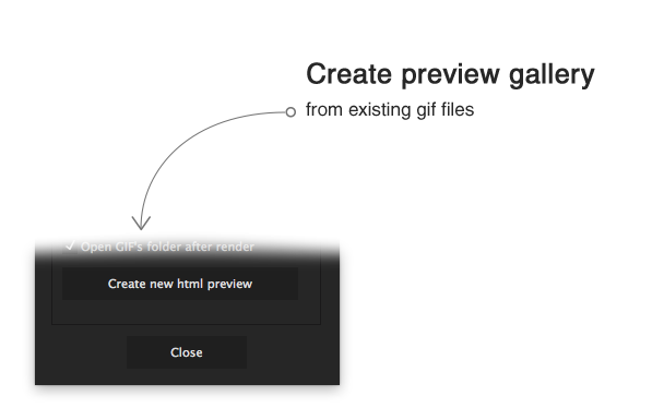 AE脚本：批量生成输出html网页GIF预览脚本 aw_PreviewGenerator v1.4