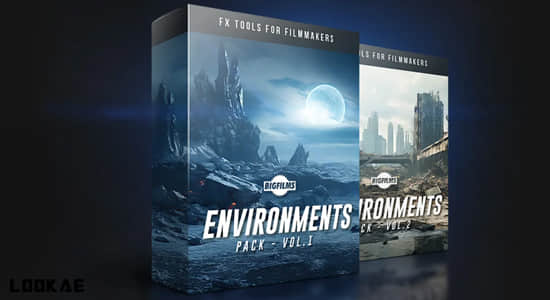 1600张科幻史诗外星恐怖战争废墟环境背景5K高清图片素材 ENVIRONMENTS V1+2-精品资源站