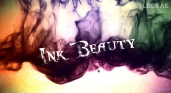 AE模板-中国风水墨蒙版遮罩图文展示介绍动画 Ink Beauty-精品资源站