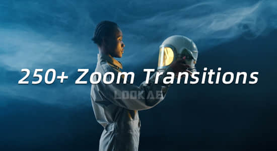 AE模板-250种冲击缩放视频无缝转场过渡预设 Zoom Transitions-精品资源站