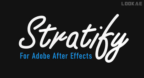 AE脚本-图层偏移交错排列工具 Stratify v1.0+使用教程-精品资源站
