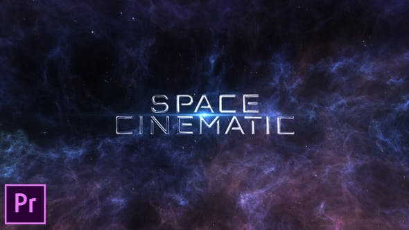 Premiere预设-太空粒子星空背景文字标题影视片头 Space Cinematic Titles-精品资源站