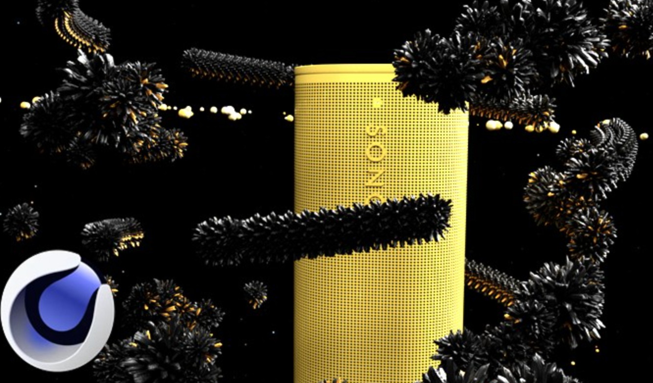 C4D三维建模贴图音频驱动特效动画教程 Udemy – Cinema 4D Model Texture and Animate Motion to Sound