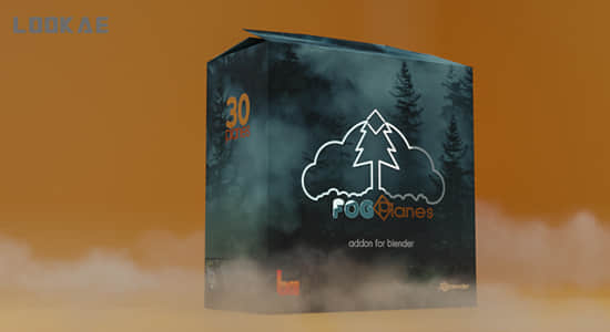 Blender插件-真实三维环境体积雾生成器 Fog Planes V1.0.1-精品资源站
