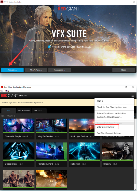 Red Giant VFX Suite红巨人视觉特效合成插件+安装教程