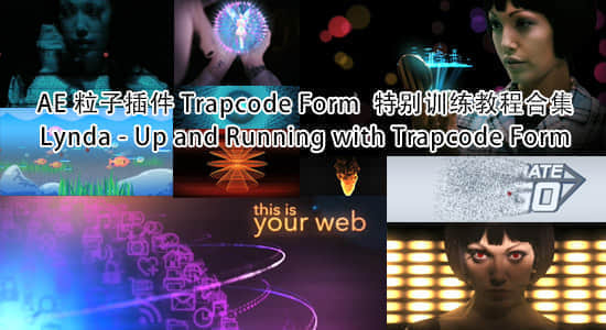 Trapcode Form 粒子插件特别训练教程合集（lynda出品）-精品资源站