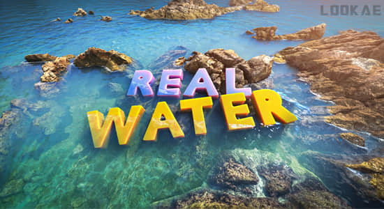 Blender插件-真实水流材质着色器湖泊海洋生成器 Real Water v2.0.2-精品资源站