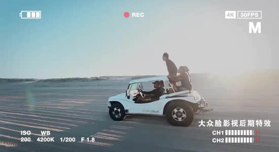 4K视频素材-10组摄像机录制记录取景框界面动画素材 Recording Screen Pack-精品资源站