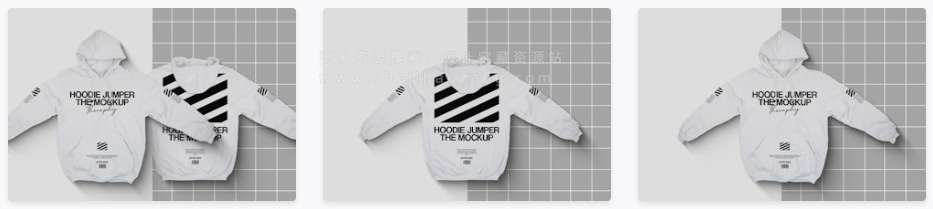 连帽衫PS样机模版Hoodie Mockup