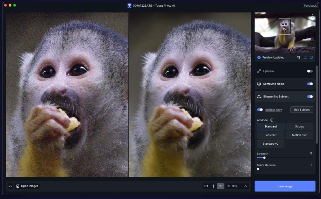 Topaz Photo AI 2.1.2汉化版 智能修图填充修复功能 Win