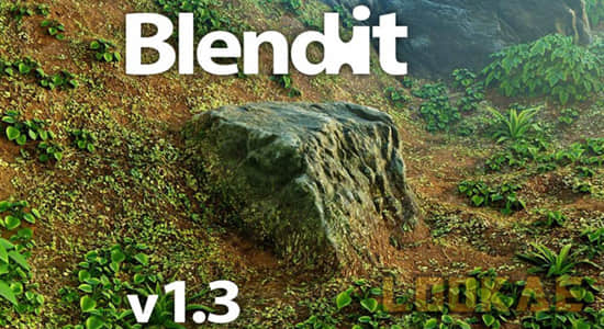 Blender插件-三维模型环境融合附加组件 Blendit v1.3 Add-on-精品资源站